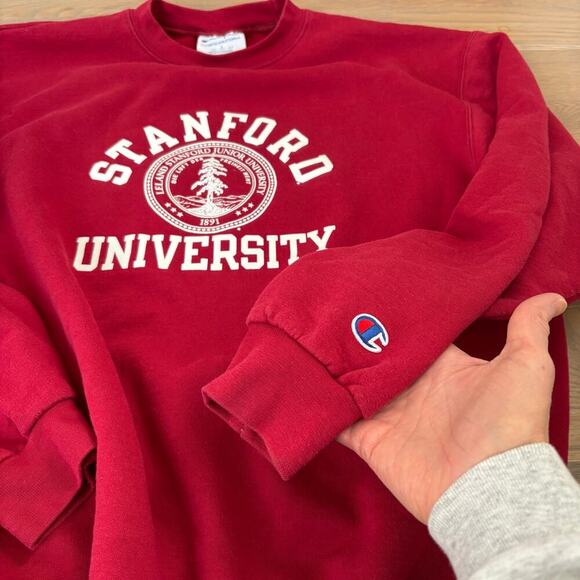 Champion Collegiate Stanford Crewneck Sweatshirt - Picture 3 of 6